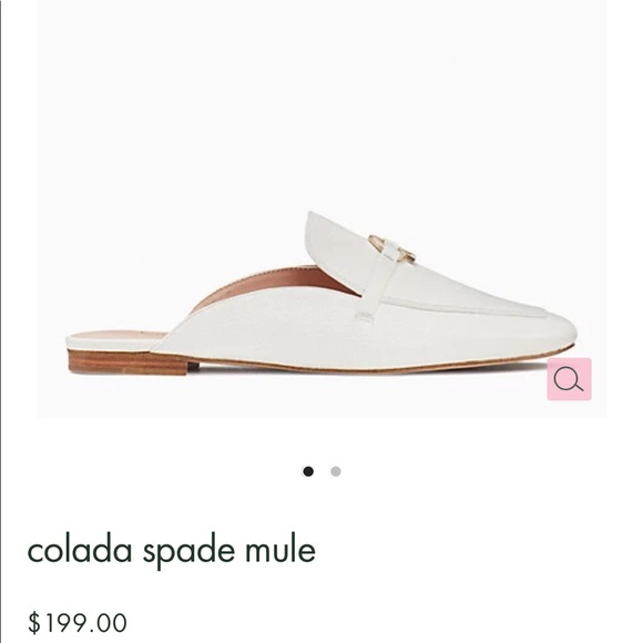 Kate Spade Colada Spade Mule in Size 7 NWOT - Picture 2 of 6